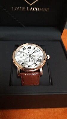 louis lacombe chronograph watch|louis lacombe automatic watch.